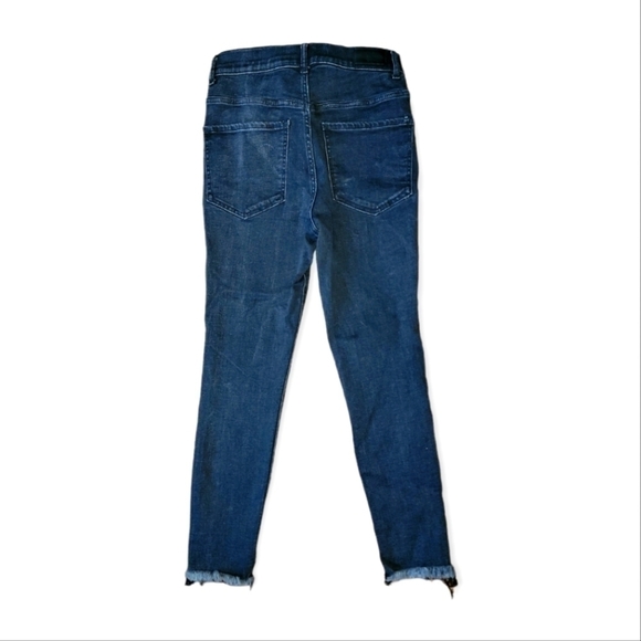 nwot Express Super High Rise Ankle Jeggings - Picture 2 of 2